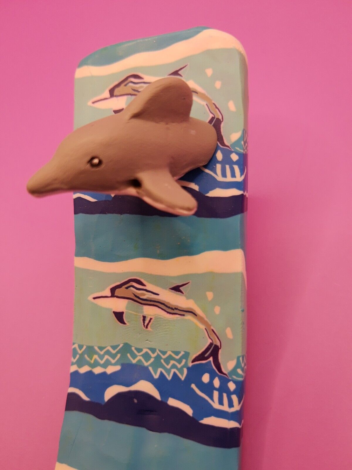 Incense Holder New Dolphin In Ocean Sea Water Colorful Unique Flexible