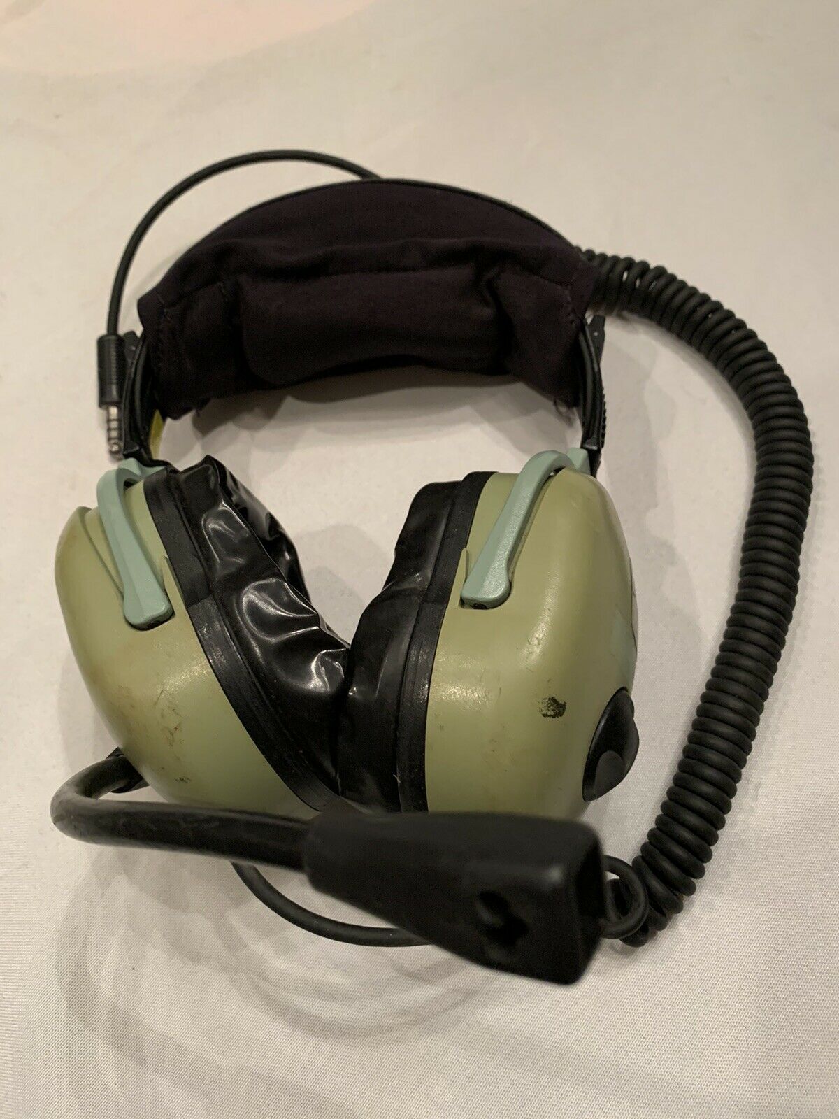 David Clarke Headset Model H20-16 Used Not Checked Military Issue Surplus