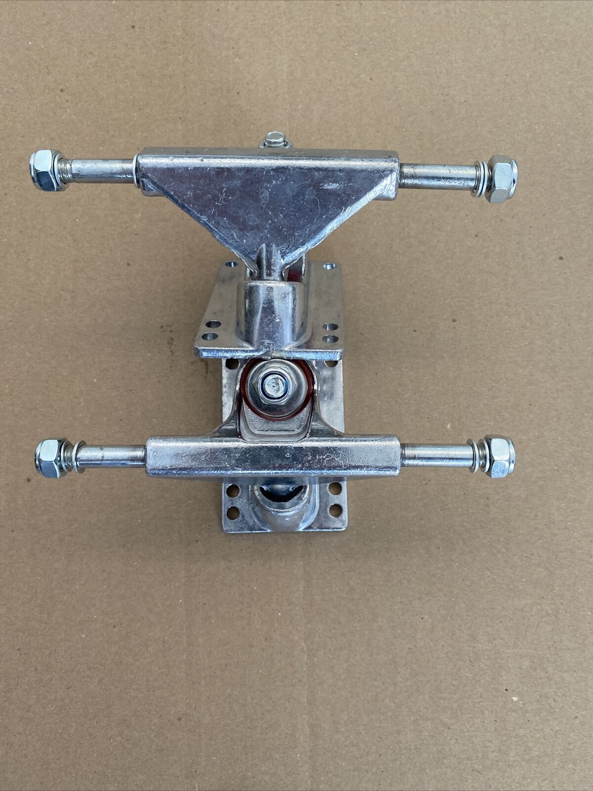 Skateboard Trucks Nos Old School 3.25” 6” Overall Polished Silver