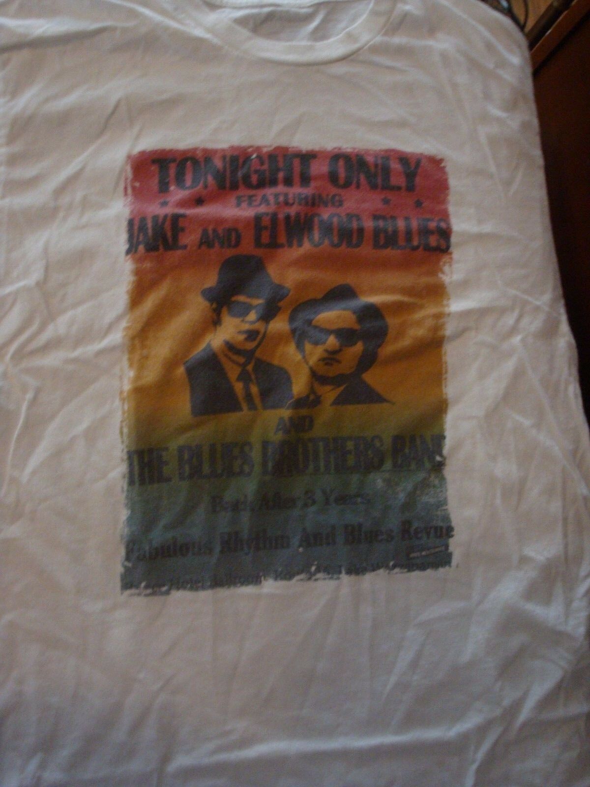 Classic Retro Blues Brothers T-shirt, Size Large, Great Condition! Belushi