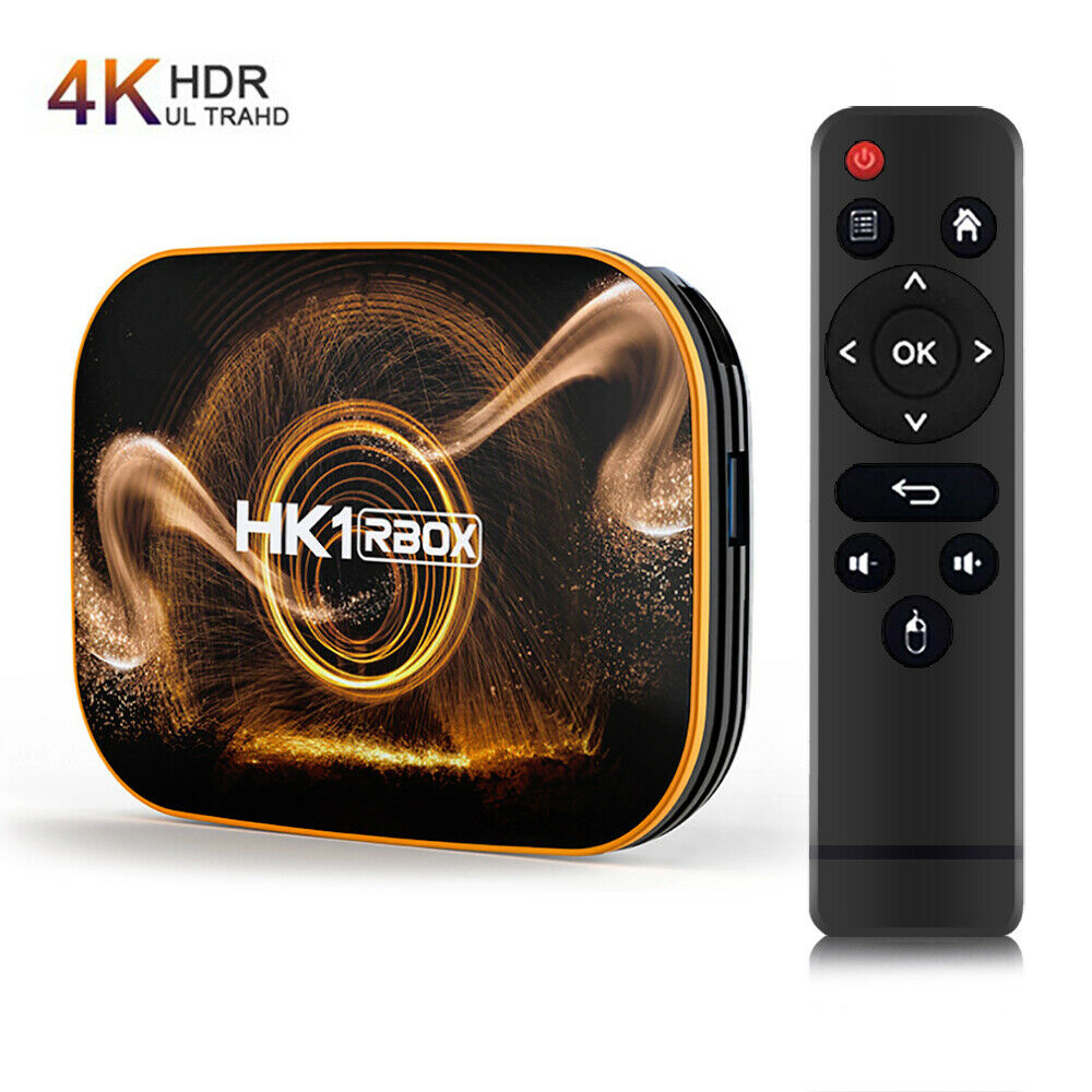 Hk1 Pro Smart Tv Box Android 10.0 Quad Core 4k Smart 5g Wifi Media Streamer Box