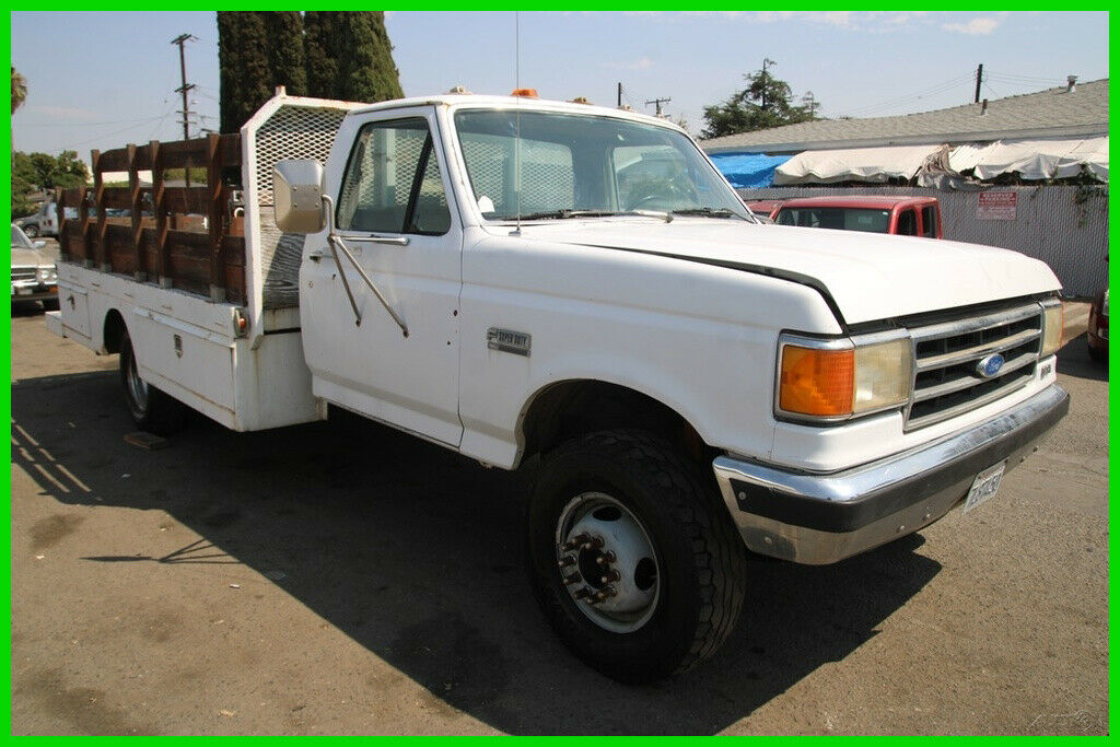 1990 Ford F-450  (omr) 1990 Ford F-450 Sd Pickup Automatic V8 No Reserve