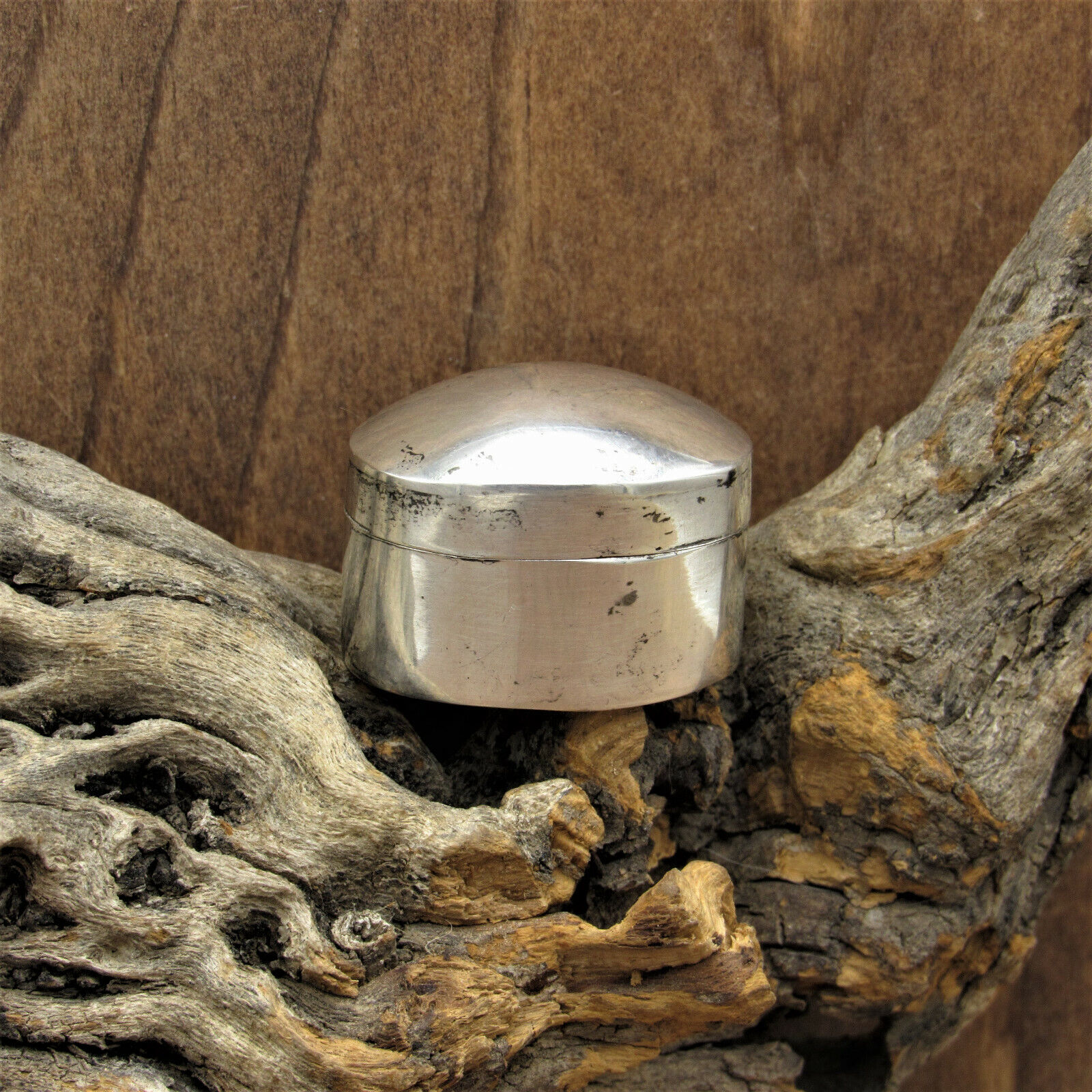 Sterling Silver Pill Box From Mexico